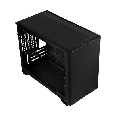 COOLER MASTER MASTER BOX NR200P - CASE MINI ITX - BLACK - 2xUSB3.23.5mm Headset Jack(Audio+Mic)2x120mm Top FansRadiator SupportN
