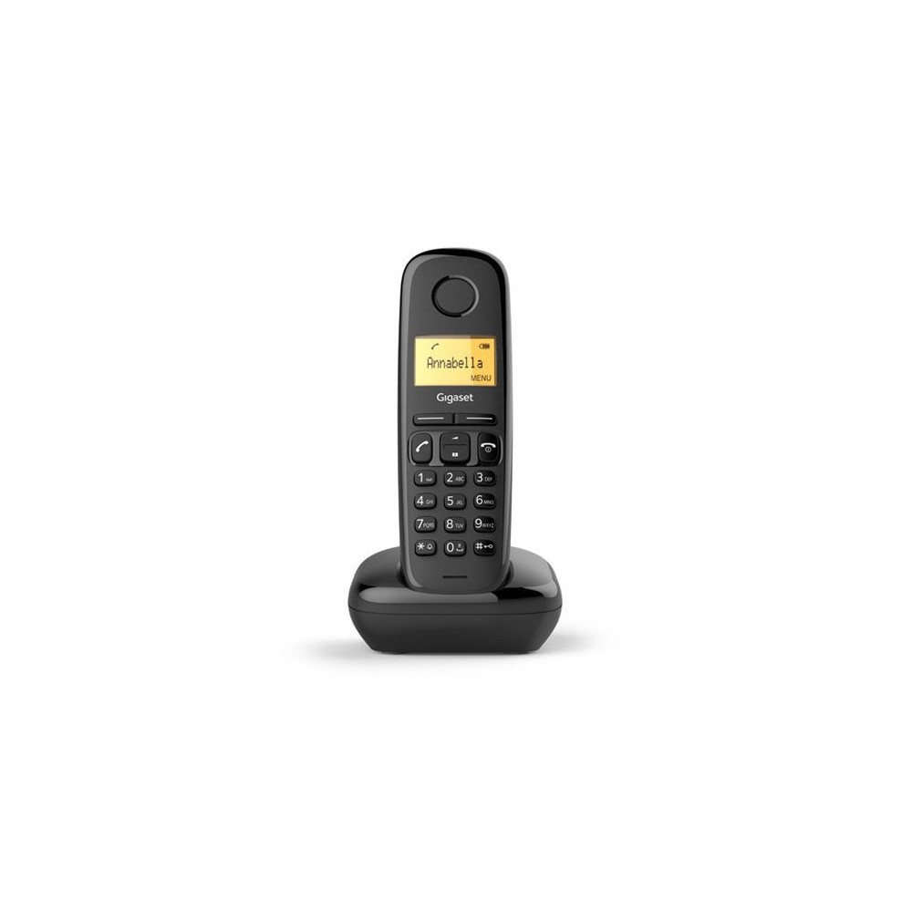 GIGASET A170 (NERO) - TELEFONO CORDLESS - FUNZIONE SVEGLIA