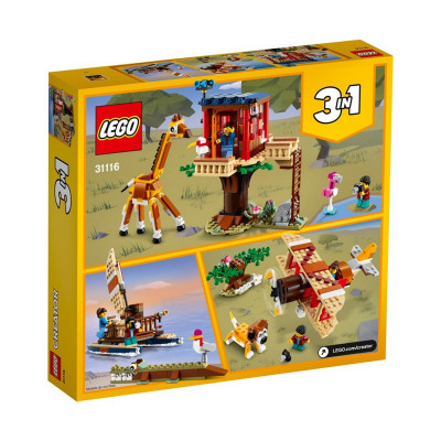 LEGO 31116 - CASA SULL ALBERO DEL SAFARI - CREATOR 3-IN-1