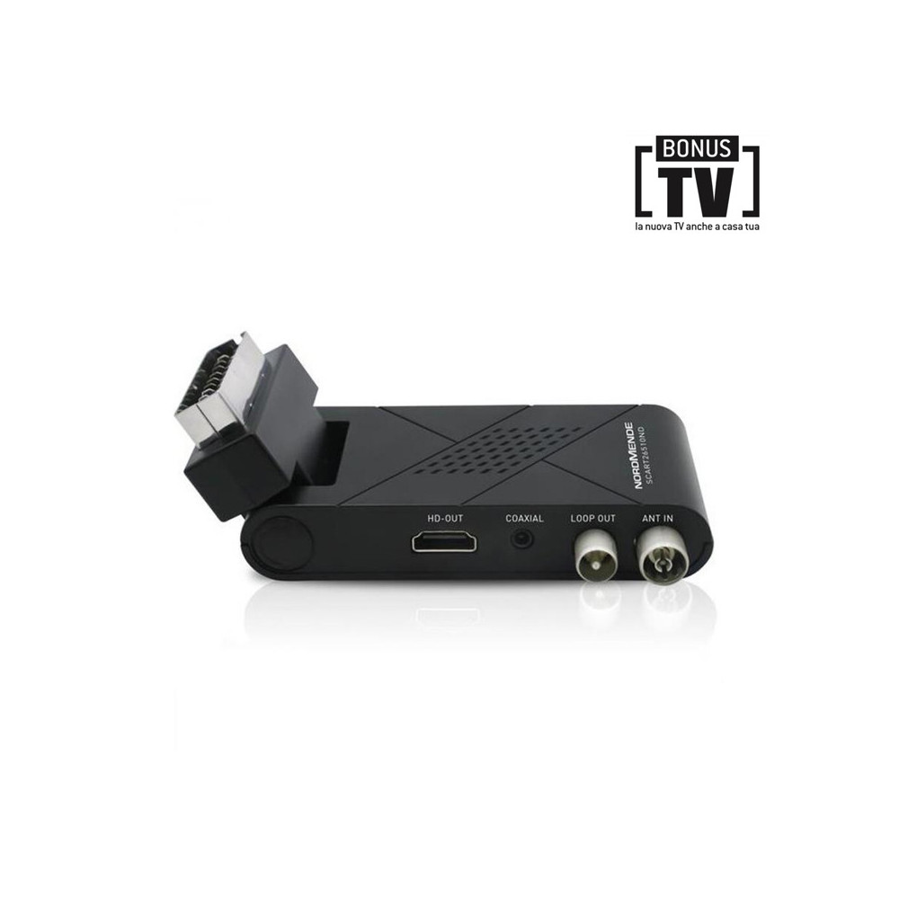 NORDMENDE SCART 26510ND - DECODER DVB-T2 HD - MAIN10 - H265 HEVC - USB