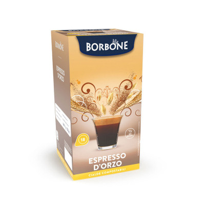 CIALDE ESE 44MM CAFFE'' BORBONE ESPRESSO D''ORZO - BOX 18PZ