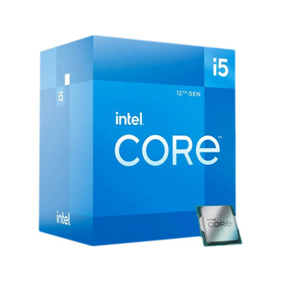INTEL CORE i5-12400 ALDER LAKE - CPU BOX BASE 2.50 GHZ / TURBO 4.40GHZ - CACHE 18 MB - SOCKET 1700