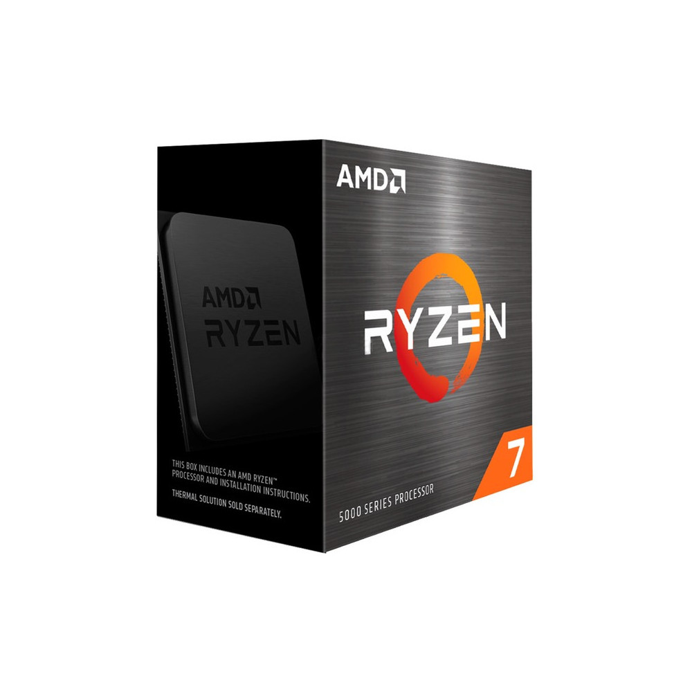 AMD RYZEN 7 5700X - CPU BOX - 3.4 GHZ  / TURBO 4.6 GHZ - CACHE 36 MB - SOCKET AM4