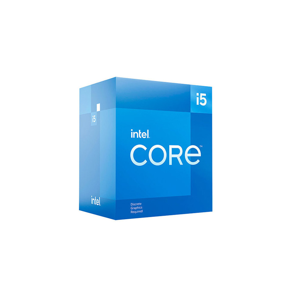 INTEL CORE i5-12400F ALDER LAKE - CPU BOX BASE 2.50 GHZ / TURBO 4.40GHZ - CACHE 18 MB - SOCKET 1700