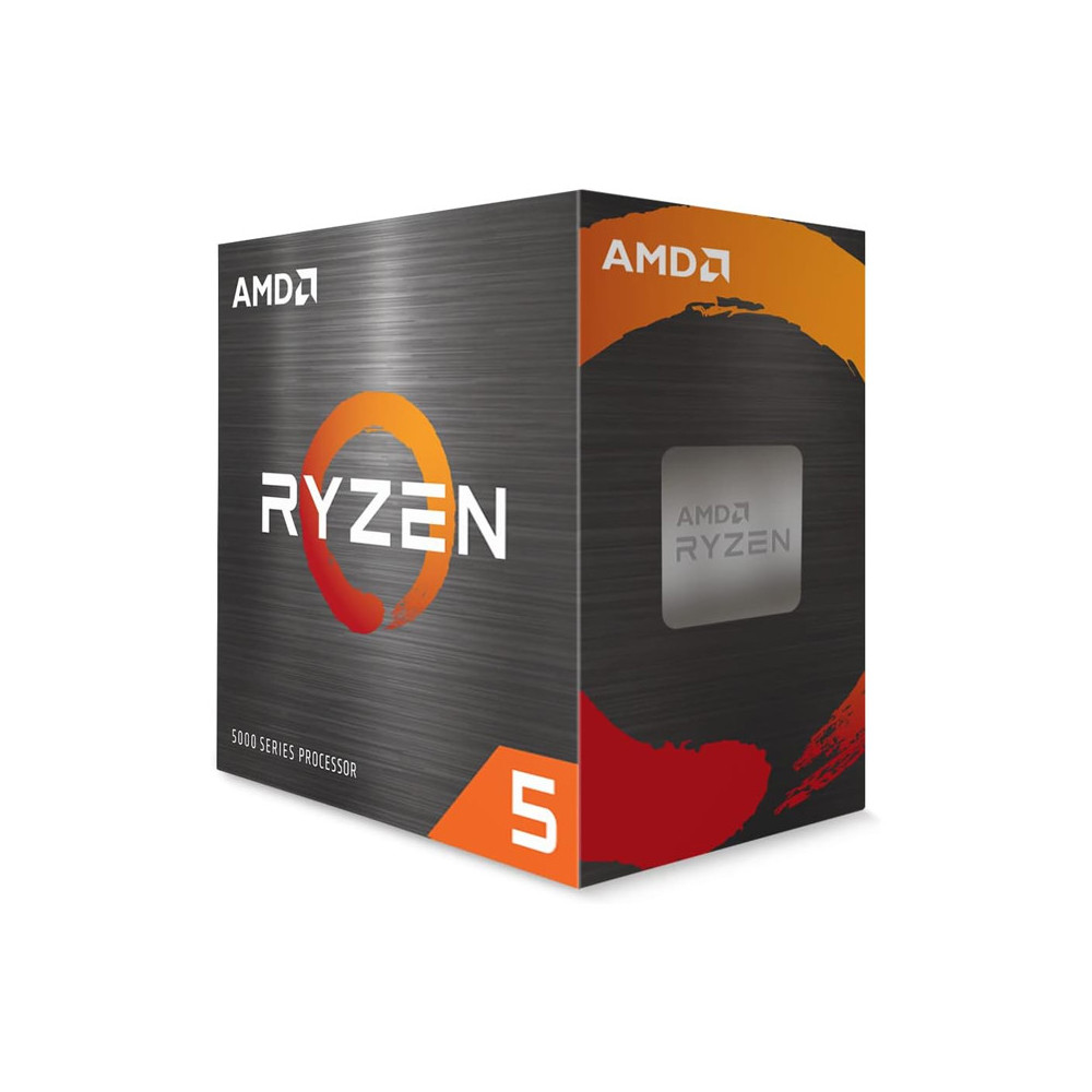 AMD RYZEN 5 5500 - CPU BOX - BASE 3.6 GHZ / TURBO 4.2 GHZ - CACHE 16 MB - SOCKET AM4