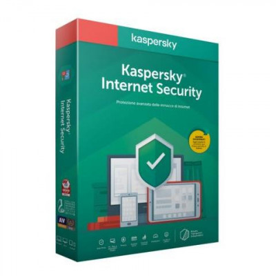 SOFTWARE KASPERSKY INTERNET SECURITY PRO 1PC - 1 ANNO